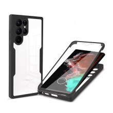 360 TPU-Hülle für Samsung Black Samsung Galaxy S21 Ultra