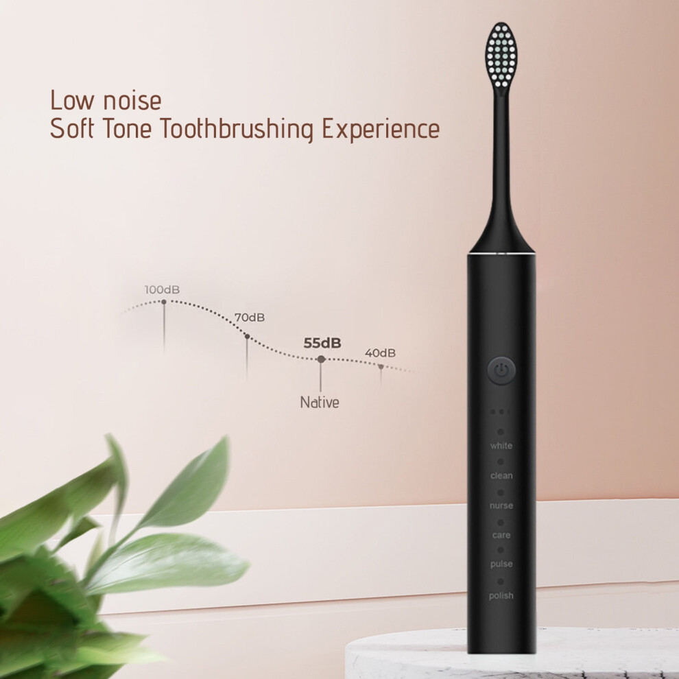 Apmemiss Toddler Electric Toothbrush with 4 Brush Heads and