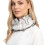 Collier à volants détachable victorien, collier Jabot-Blanc 1
