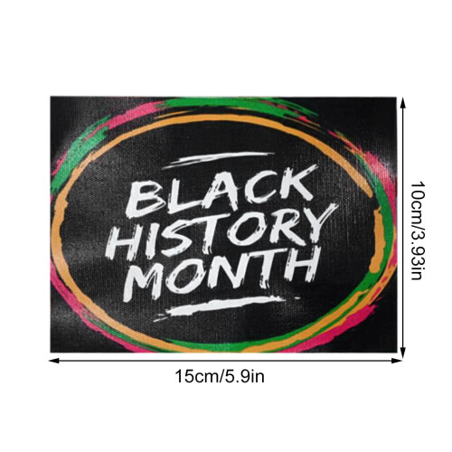 Affiche décorative sur toile pour le Mois de l'histoire des Noirs 1