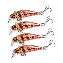 Colored Sinking Minnows Lures Diving Crankbait Minnows Baits-4