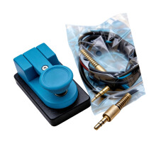 Complete morse-telegraafsleutelset met opbergdoos en-Blauw