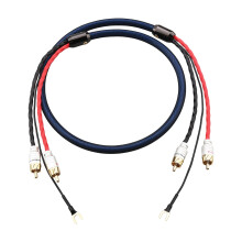 Hifi Auditory Interconnection Cable With Gold Plated 2RCA-1.5m