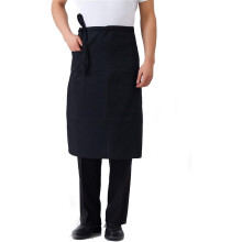 Unisex-Küchenhalbschürze für Köche und Servicekräfte