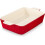 Ceramic Baking Dish 9x13 Inch with Handles Red 1