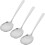 Stainless Steel Public Spoon Set 3 Pieces 1