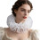Victorian Detachable Collar Satined Decorative Collar-White 1