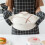 Leott oven mitts heat-resistant cotton set 3