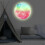 Sticker mural Lune phosphorescente 30 cm PVC 3