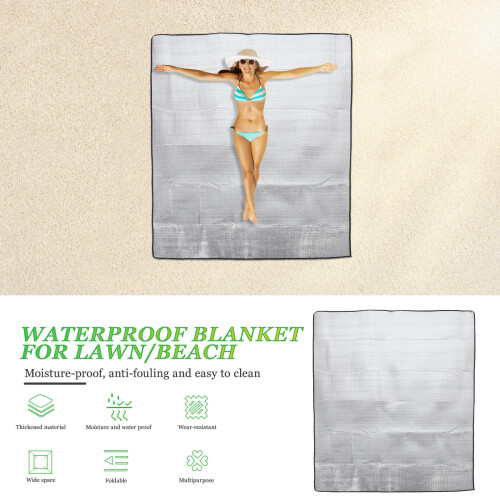 Opvouwbaar Picknickkleed Lichtgewicht Splashproof Mat 2