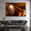 Abstract Baseball Canvas Wall Art 28x42 inch 2