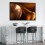 Abstract Baseball Canvas Wall Art 28x42 inch 5