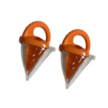 1 set plastic zand- en waterstrandspeelgoed-Sinaasappelen 2 st