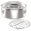 Flanform i rostfritt stål med lock, 2-pack 2