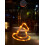 Halloween window lights orange pumpkin white ghost purple 1