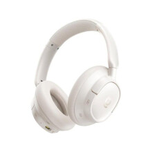 Cuffie wireless - BASEUS - Bass BH1 NC - Cancellazione attiva del rumore - Bluetooth 6.0 - Bianco sporco
