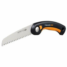 Seghetto pieghevole - FISKARS - 1067552 - Lama Power Tooth - 3 posizioni di taglio - Ergonomico
