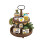 Wooden 3-Tier Tray Set with Easter Bunny Design 1