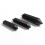 Baguette en obsidienne naturelle à double pointe de quartz 50-70 mm 4