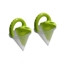 Colorful Kids Sand And Water Play Set Sand Funnel For-Green 2
