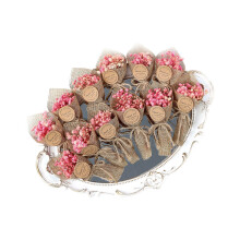 10 Natural Preserved Flower Groups Decorative Package-Pink