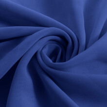 Caminho de mesa decorativo em chiffon azul acinzentado, 74 x 305 cm (29 x 120 polegadas).