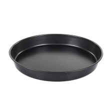 Bandeja para pizza de acero al carbono antiadherente, de 6 a 10 pulgadas.
