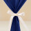 Caminho de mesa decorativo em chiffon azul acinzentado, 74 x 305 cm (29 x 120 polegadas). 4