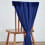Caminho de mesa decorativo em chiffon azul acinzentado, 74 x 305 cm (29 x 120 polegadas). 5