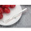 Elegante Obstgabel aus silberfarbenem Edelstahl, 2er-Pack 4