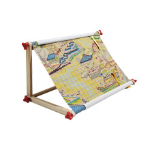 Holz-Stickständer mit-mittel1 Verbesserte Kunststoffmutter