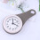 Grey ABS Wall Clock for Bathroom or Kids' Room 2