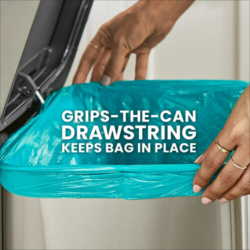 Royal Blue ABS Trash Bags 13 Gal