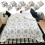 Soft Flannel Sherpa Throw Blanket for Adults Silver 1