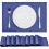 Polyester Place Mats 13x19 Inch Set of 4 1