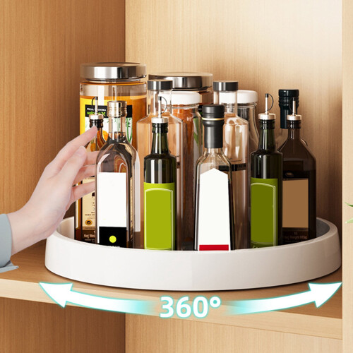 Piatto girevole Lazy Susan con base antiscivolo,