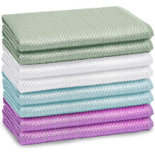 Lingettes nettoyantes nano sans traces 30 x 40 cm (paquet de 8)
