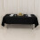Black Lamour Satin Rectangular Tablecloth 60 x 102 in 2