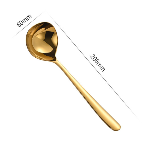 Schaufel aus Edelstahl Gold 1