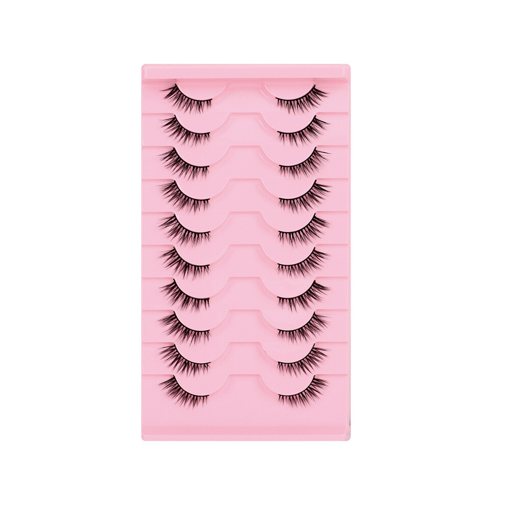 Photos - False Eyelashes Natural Artificial Eyelashes 10-Pair BY09 COS-BY09-11D