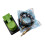 MK05 Mini Paddle Key Anti Slip Base Morse Key Morse Code-Green 1