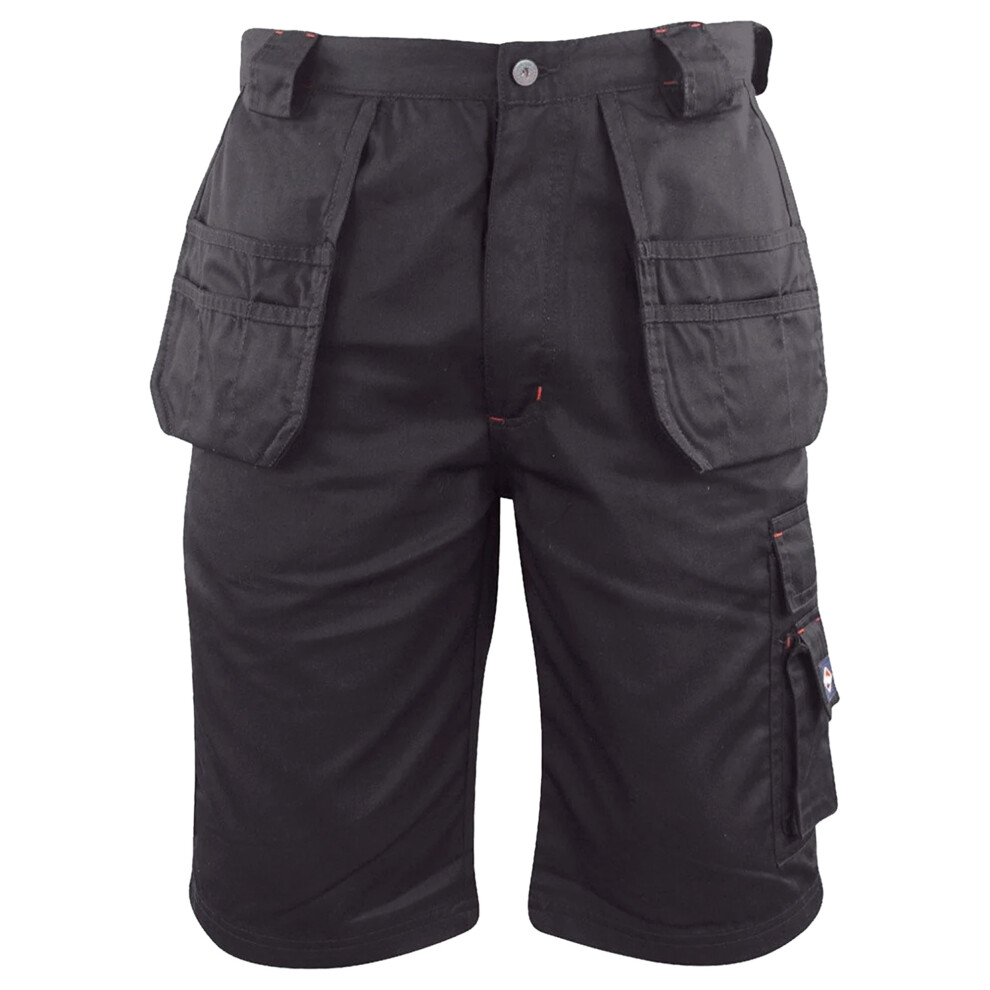 Lee Cooper (30R, ) Mens Cargo Shorts Grey