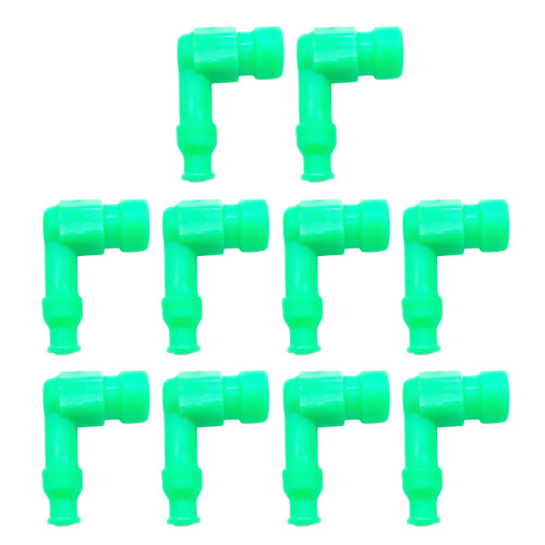 Long Lasting Rubber Spark Plugs Cover Waterproof-Green
