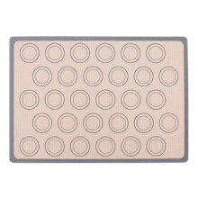 Tapis de cuisson rectangulaire en silicone, épaisseur 0,75 mm, réutilisable