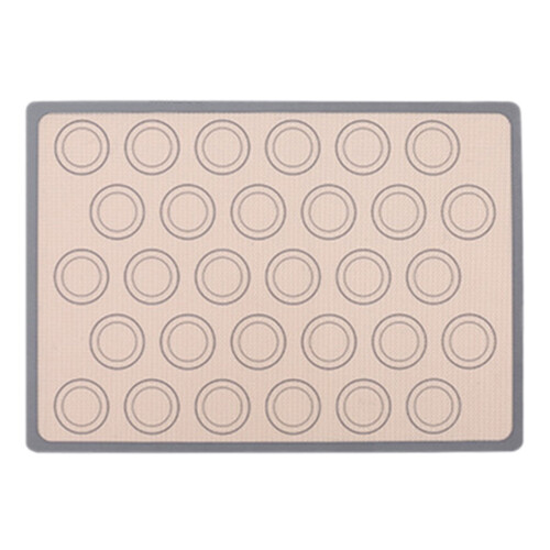 Tapis de cuisson rectangulaire en silicone, épaisseur 0,75 mm, réutilisable