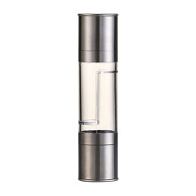 Ensemble de moulins à poivre à double tête en acier inoxydable