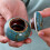Ceramic Pet Cremation Box Ashes Container Keepsakes Gift-Blue 6