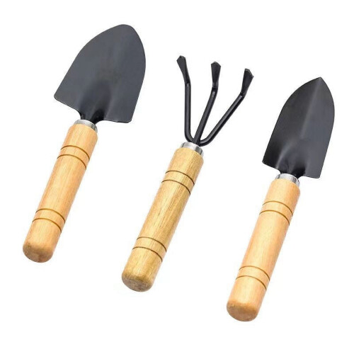 Mini ensemble d'outils de jardin – Kit portable 3 pièces