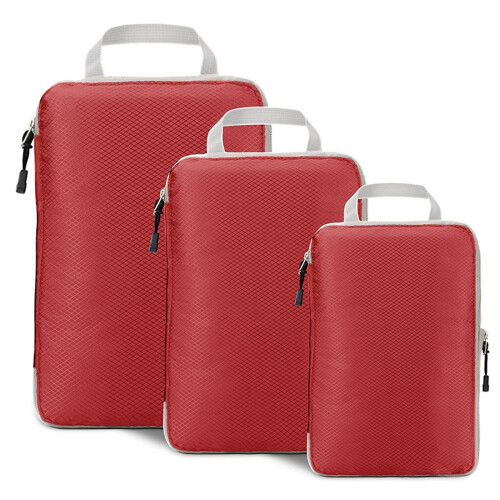 Kompressions-Packwürfel für Koffer, 3-teiliges Set