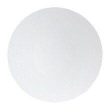 Assiettes de présentation en plastique blanc martelé, 33 cm (lot de 4),